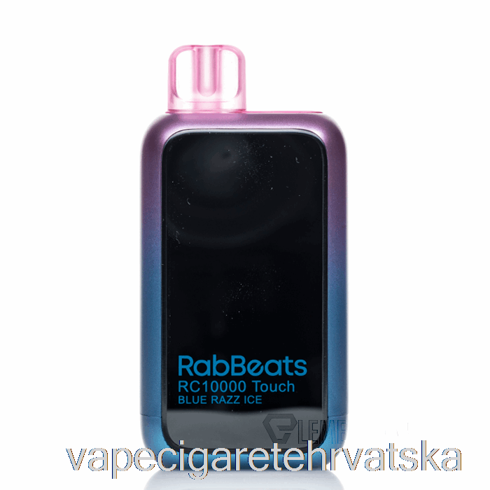 Vape Cigarete Rabbeats Rc10000 Touch Disposable Blue Razz Ice